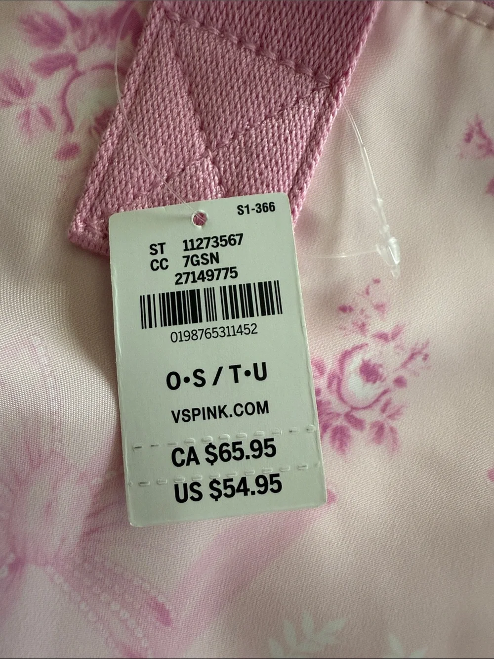 NWT PINK x LoveShackFancy Tote Bag in Beaux Icons - Picture 2 of 10